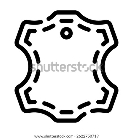 Vegan Leather icon, for web, app, infographic, etc