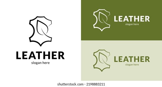 Vegan Leather Symbol. Vector Illustration.