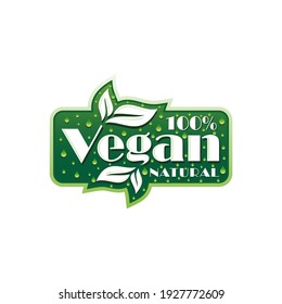 Plantilla de diseño de la colección de logotipos veganos