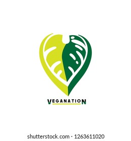 Vegan Logo For Healthy Living