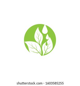 Vegan Logo Template vector symbol nature