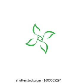 Vegan Logo Template vector symbol nature