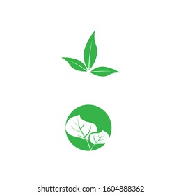 Vegan Logo Template vector symbol nature