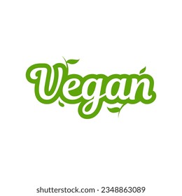 Vegan Logo type - Graphic Design