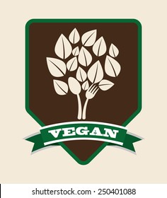 vegan menu design, vector illustration eps10 graphic 
