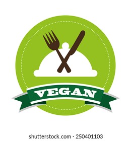 vegan menu design, vector illustration eps10 graphic 