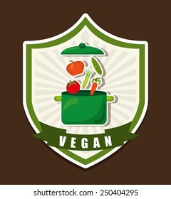 vegan menu design, vector illustration eps10 graphic 