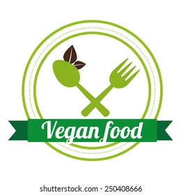 vegan menu design, vector illustration eps10 graphic 