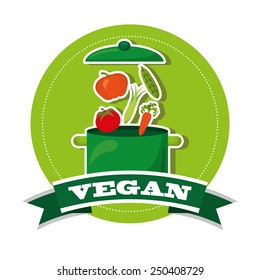 vegan menu design, vector illustration eps10 graphic 