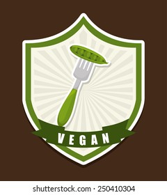vegan menu design, vector illustration eps10 graphic 