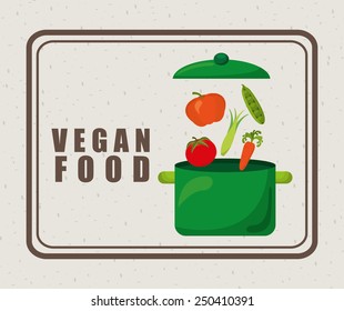 vegan menu design, vector illustration eps10 graphic 
