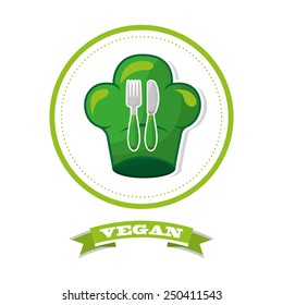 vegan menu design, vector illustration eps10 graphic 