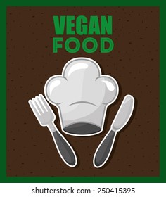vegan menu design, vector illustration eps10 graphic 