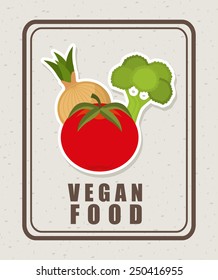 vegan menu design, vector illustration eps10 graphic 