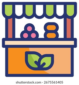 Vegan Modern Vector Icon – Minimal Illustration Symbol Template for Web Mobile App UI Design
