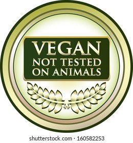 Vegan - Not Tested On Animals Label