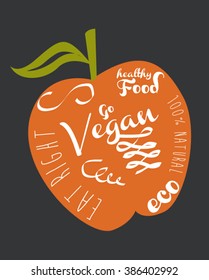 Vegan recipe card