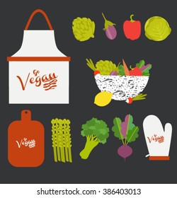 Vegan recipe card