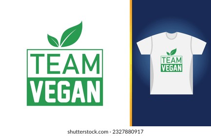 Vegan special t shirt design