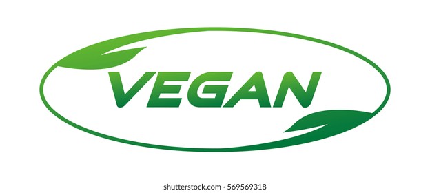 Vegan tag label
