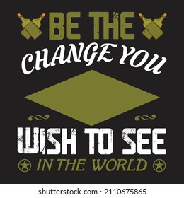 Vegan theme typography t-shirt design