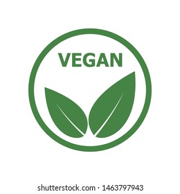 Vegan vector icon. Vegan food