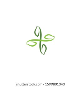 Vegan vector icon illustration design template