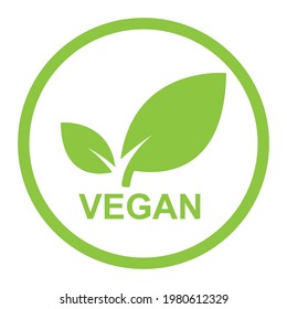 vegan vegetarian food icon vector