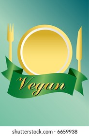 vegan / vegetarian series - logo