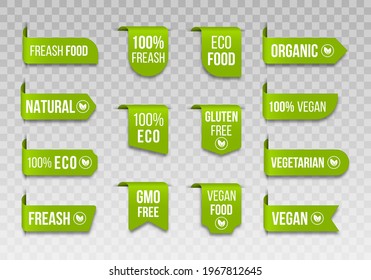 Veganism logo, vegans diet sticker or ecological food product stamp.