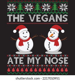 the vegans ate my nose