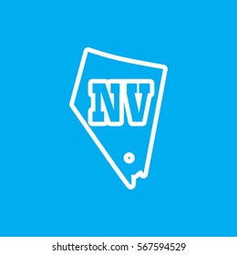 Vegas icon illustration isolated vector sign symbol