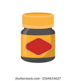 Vegemite Australian Symbol Vector Illustration