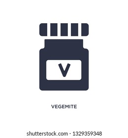 vegemite icon. Simple element illustration from culture concept. vegemite editable symbol design on white background. Can be use for web and mobile.