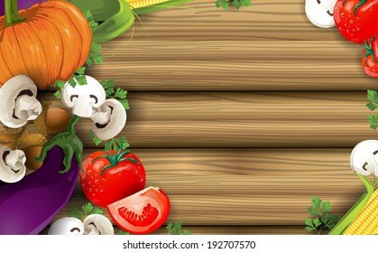 Vegetable background