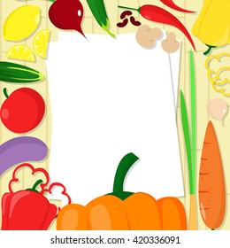 Vegetable background