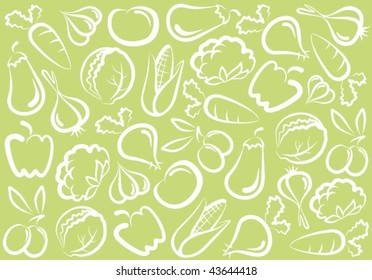 Vegetable background