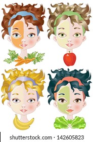 Vegetable Beauty Masks