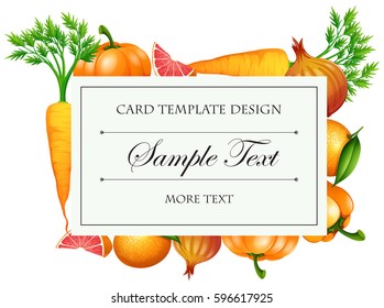 Vegetable  business card