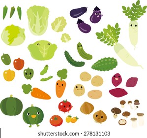 Vegetable characters