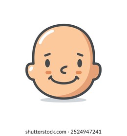 vegetable colorful faces in vector art style