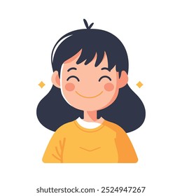 vegetable colorful faces in vector art style