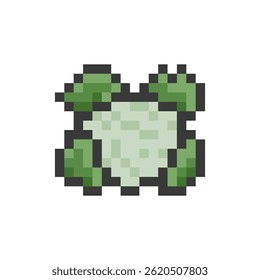 Vegetal Cute Retro Pixel Art