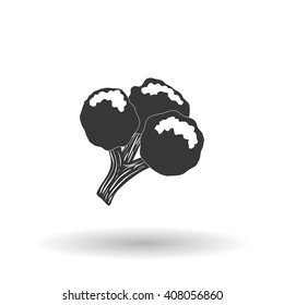 Vegetable design over white background, vector illustration
