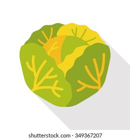 vegetable food flat icon