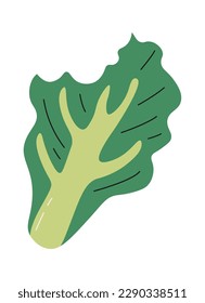 Residuos de comida vegetal Icono plano Basura orgánica clasificada. Ilustración del vector
