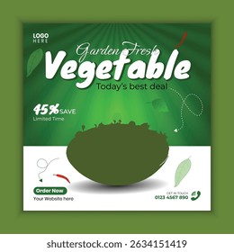 Vegetable freshness offer farmers market seasonal specials promotion