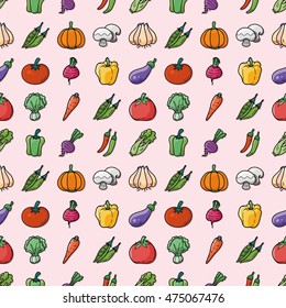 Vegetable and fruit icons set,eps10