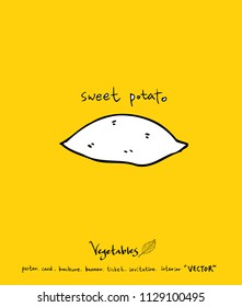 Vegetable and fruit illustrations / Hand drawn food ingredients - vector