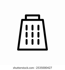 vegetable grater icon sign vector